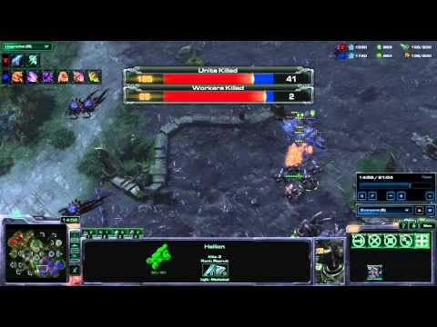 sc2 Lotv TvZ 24 man bbq