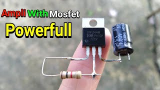 Download lagu Mini amplifier with mosfet, the sound is thunderous mp3 Download lagu Mini amplifier with mosfet, the sound is thunderous mp3