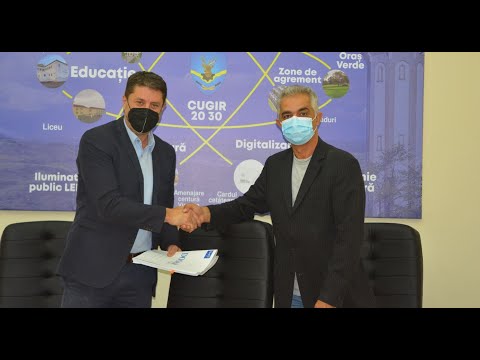 Contract semnat pentru 3,6 km de străzi din Cugir