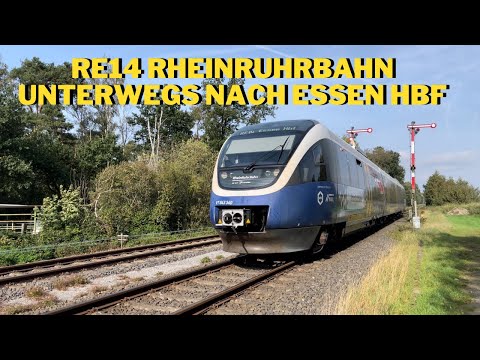 RE14 RheinRuhrBahn unterwegs nach Essen Hbf