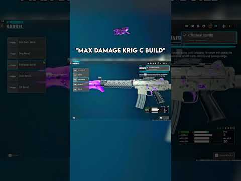 THE *MAX DAMAGE* KRIG C BUILD on WARZONE 👑 #warzone #callofduty #bo6 #rebirthisland #cod #shorts