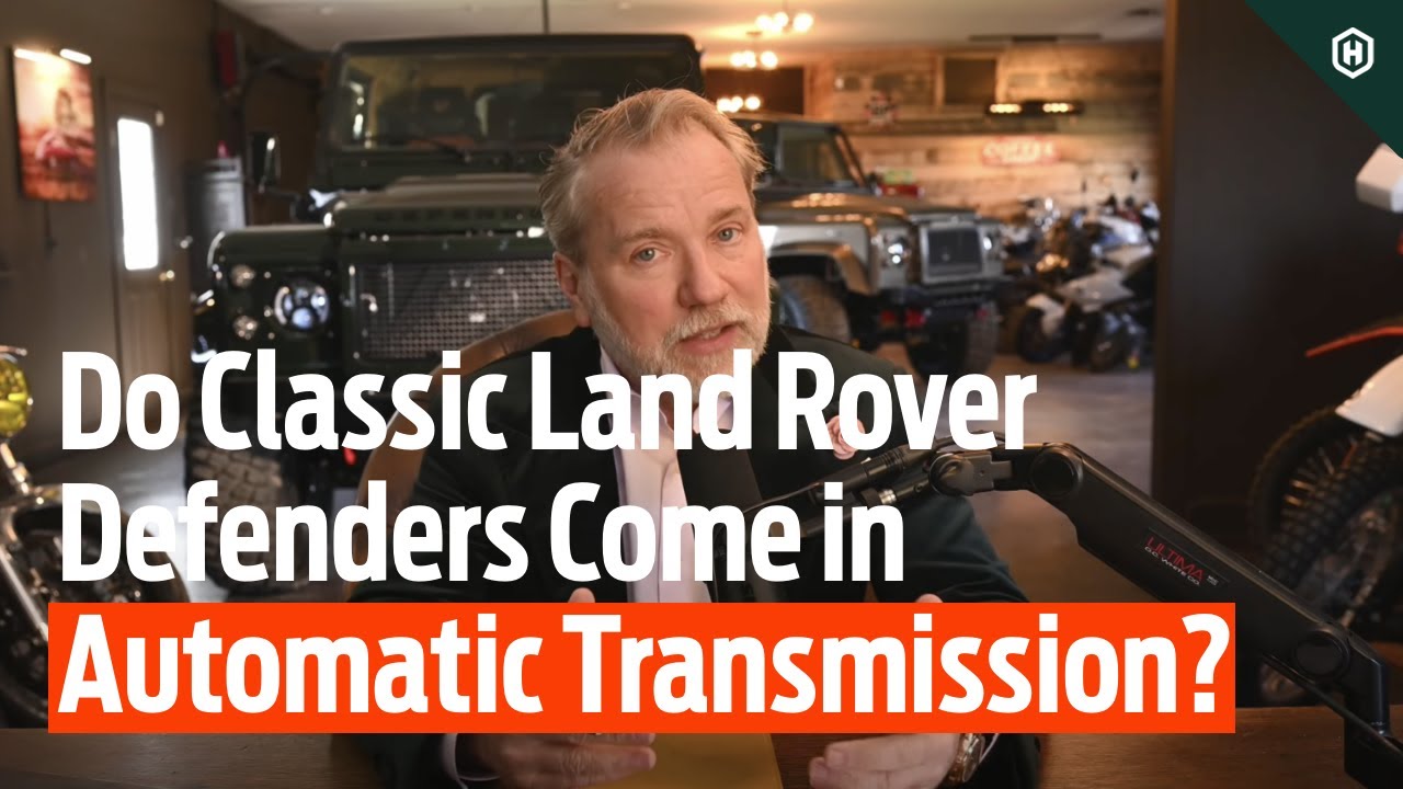 Do Classic Land Rover Defenders Come in Automatic Transmission?