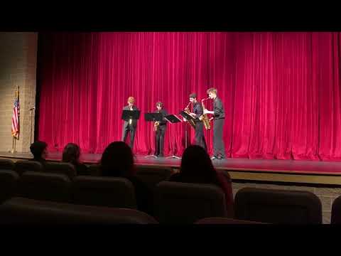 Volcanic Ash by Chris Evan Haas | Bentonville West High School Saxophone Quartet | 2025 Fall Concert