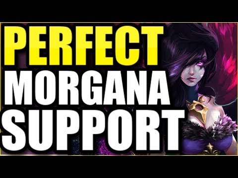 Morgana Destroing Bottom Lane! UNBELIEVABLE Support 11.10 League of Legends
