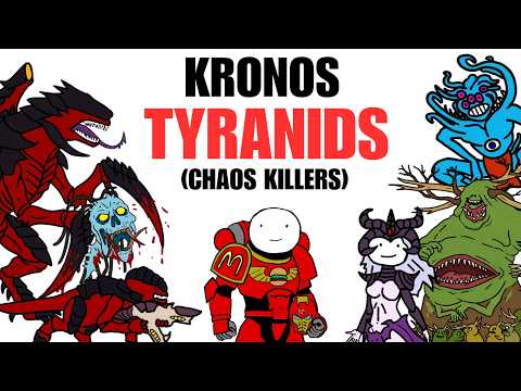 How Tyranids Evolved to Hunt Chaos Demons