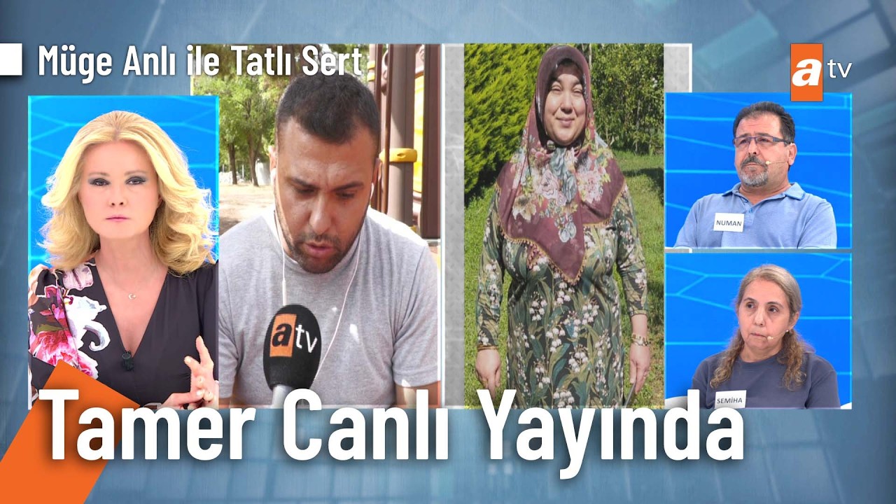 Şüphelerin odağındaki 20 yaş küçük Tamer canlı yayında! - Müge Anlı ile Tatlı Sert 18 Eylül 2026