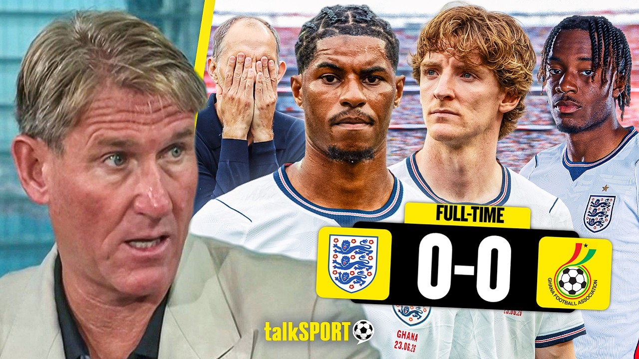 Simon Jordan LAMBASTS Marcus Rashford SUGGESTION and CRITICISES England's Performance against Ghana!