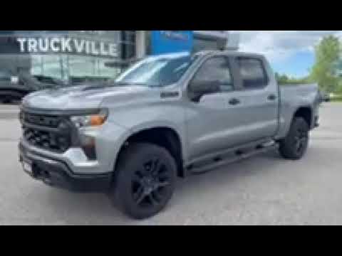 2024 Chevrolet Silverado 1500 Crew Cab Short Box 4-Wheel Drive Custom Trail Boss for sale at Ernie Dean Chevrolet Buick GMC Ltd. in Alliston, ON
