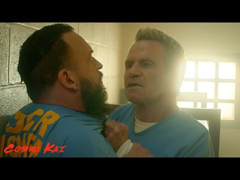 John Kreese Prison Fight Scene [2K] | Cobra Kai Season 5