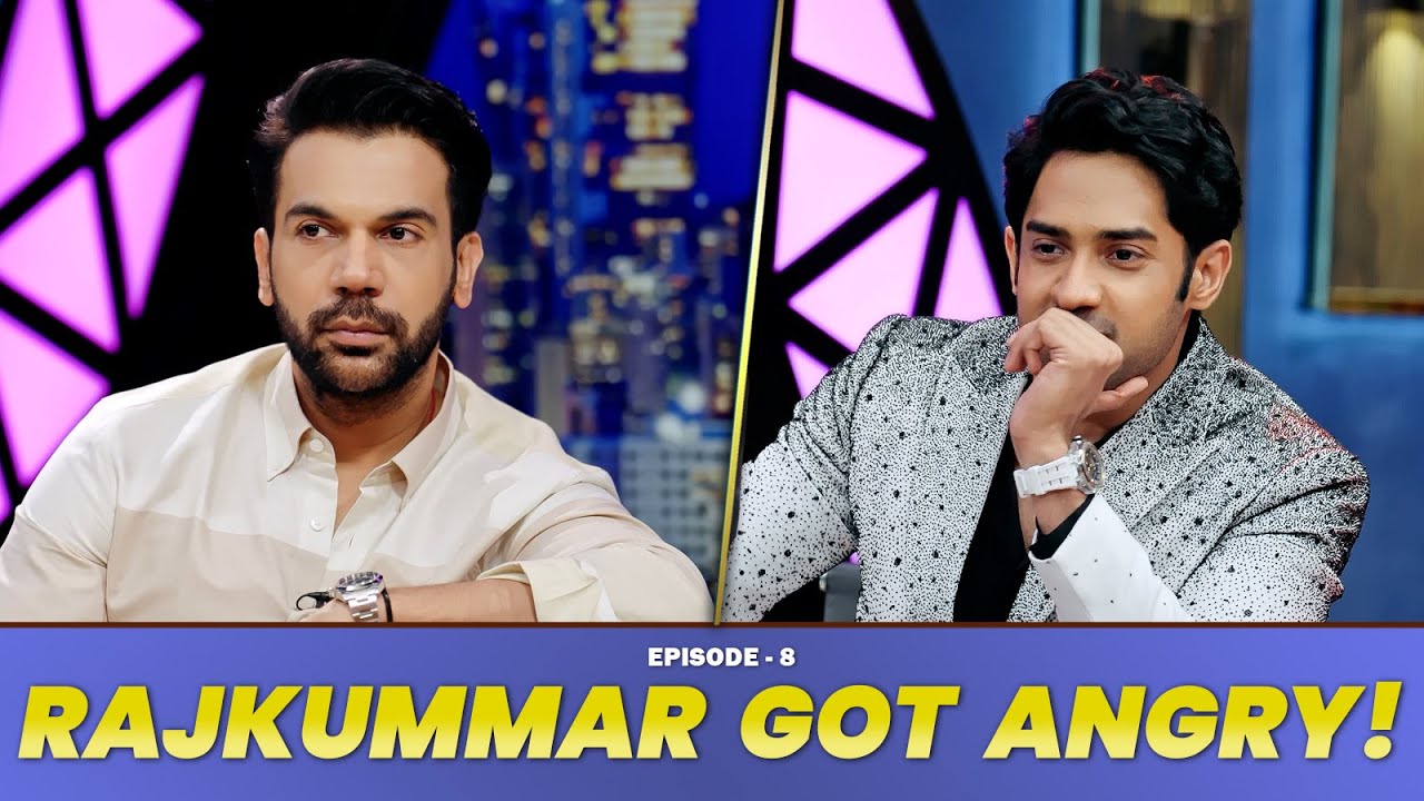 RAJKUMMAR RAO GOT ANGRY ON THE THUGESH SHOW!