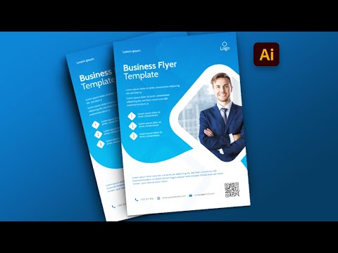 Business Flyer Design in Adobe Illustrator