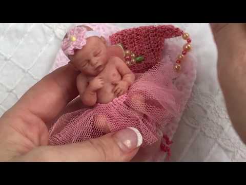 Mini Silicone Reborn Baby Lil' Angel