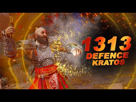 1313 Defence Kratos 😳 God Of War Ragnarok