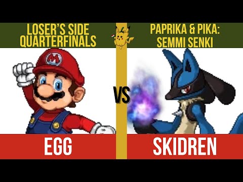 Egg (Mario) vs. Skidren (Lucario) - Loser's Quarterfinals - Paprika & Pika: semmi senki