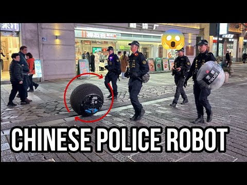 Chinese Police Robot, Spherical RTG Robot