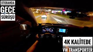 Otoban Sürüş Vw Transporter 4K kalite