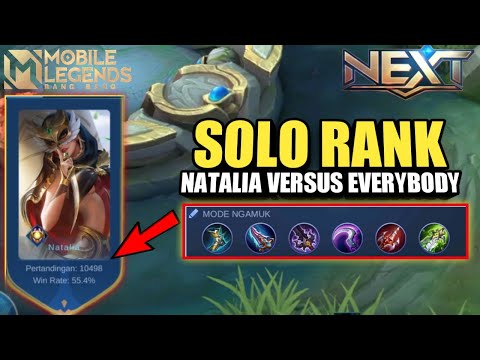 TOP 1 NATALIA GAMEPLAY EPISODE 49 - TOP 1 GLOBAL NATALIA BUILD - MOBILE LEGENDS