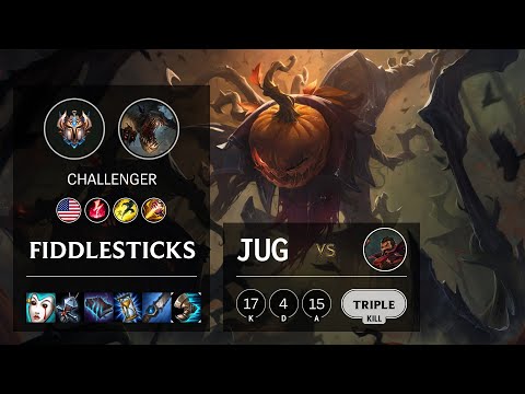Fiddlesticks Jungle vs Graves - NA Challenger Patch 10.14