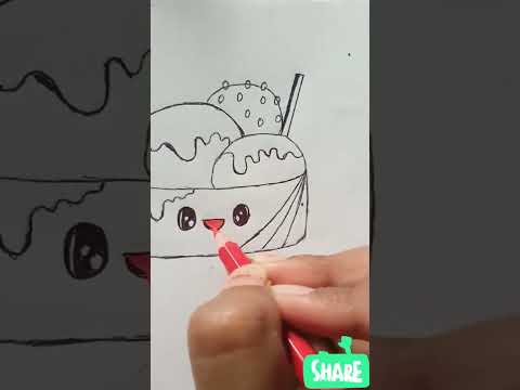 #How To Draw Icecream |#How To Draw  Chocolate Icecream |#Art and crafts with hemu |