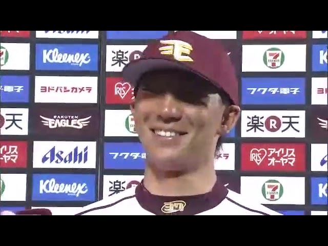 イーグルス・嶋基宏選手ヒーローインタビュー 6月3日 東北楽天ゴールデンイーグルス 対 中日ドラゴンズ