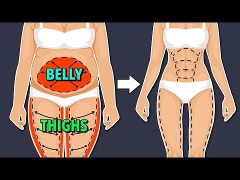 Shrink Thighs and Lower Belly Fat 21 Day Challenge