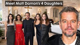 Meet Matt Damon's 4 Daughters — The Private Lives Of Hollywood's Most Beautiful Sisters