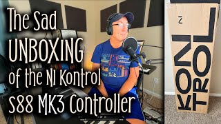 Video thumbnail for The Sad UNBOXING of the Komplete Kontrol S88 MK3 Smart Keyboard Controller by Native Instruments by Cre8iv Keyboards