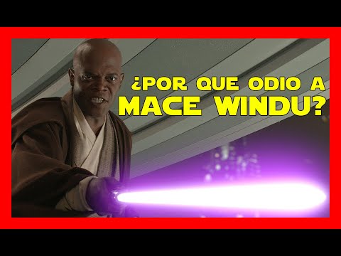 ¿Por qué odio a Mace Windu?