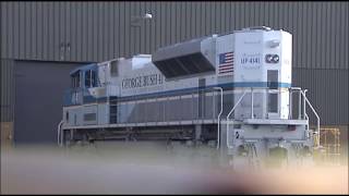 Bush 4141: Custom-made train to carry George HW Bush to his final resting place