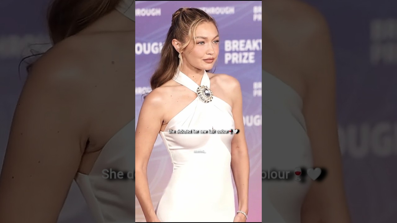 She's so back!!!! her natural hair colour 🥹🤍#gigihadid #fashion #fyp #viralvideo #gigihadidedit