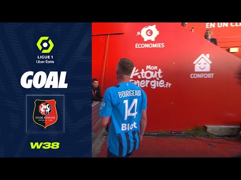 Goal Benjamin BOURIGEAUD (14' - SRFC) STADE BRESTOIS 29 - STADE RENNAIS FC (1-2) 22/23