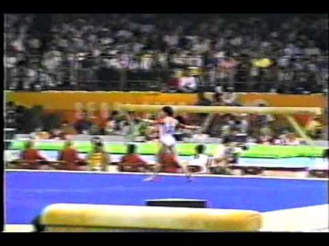 2nd T ROM Gabriela Potorac FX - 1988 Olympic Games 9.900