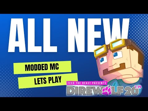 Let's Play FTB Direwolf20 1.19 Modded Minecraft! Episode 1: New World, New Challenges