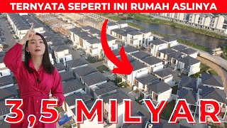 TERNYATA BEGINI RUMAH 3,5 MILYAR KALO SERAH TERIMA DARI DEVELOPER - CLUSTER MANINJAU ASYA