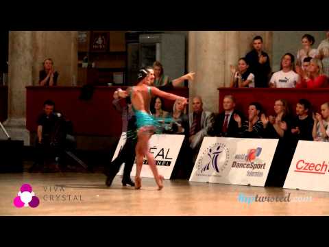 Roman Gerbey - Vera Bondareva, Prague Open 2013, WDSF WO latin, final - samba