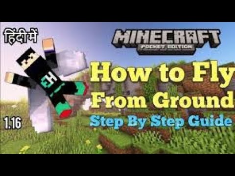 Error code RED - How to Fly elytra from group | easy trick Minecraft pocket edition