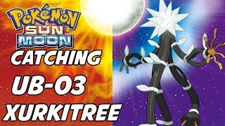How to Catch Ultra Beast 03 Xurkitree in Pokemon Sun and Moon! UB-03 Lighting