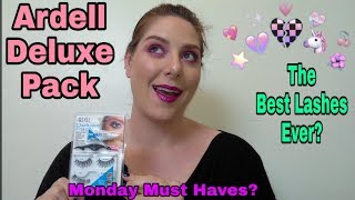 Ardell Deluxe Pack Lashes | Monday Must Haves?