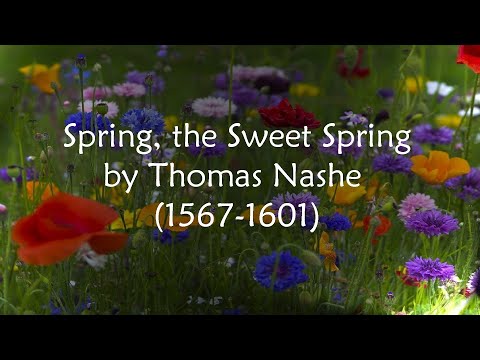 Spring by Thomas Nashe - Spring the Sweet Spring