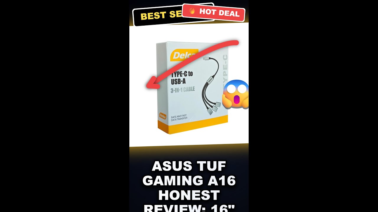ASUS TUF Gaming A16 Honest Review: 16" 165Hz Gaming Power in a Laptop