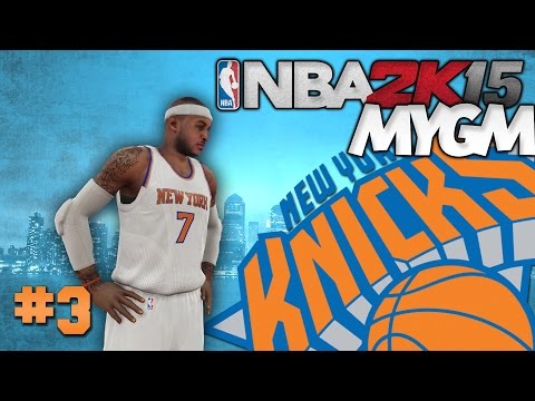 NBA 2K15 MyGM- Ep. 3: Two More Trades! | New York GM Rattled By New York Pressure