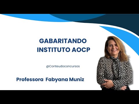 PORTUGUÊS INSTITUTO AOCP RESOLUÇÃO DE PROVA  - IFPB 2025