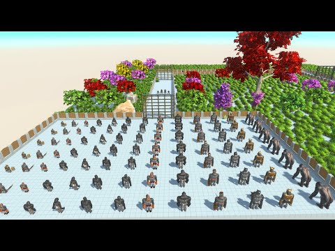 New Update Remastered Goro The Giant Vs Every Unit ARBS | 🦖Animal Revolt Battle Simulator🦕