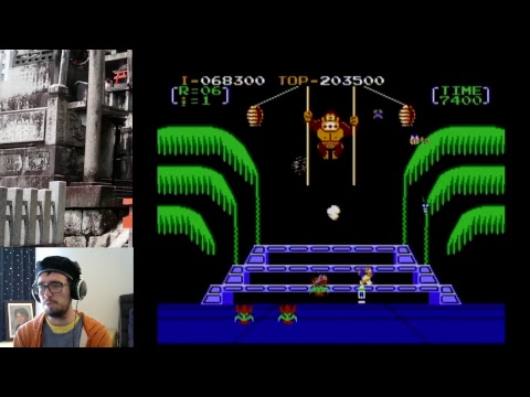 The jcontra Famicom Dojo - Donkey Kong 3 [Famicom, 1984]