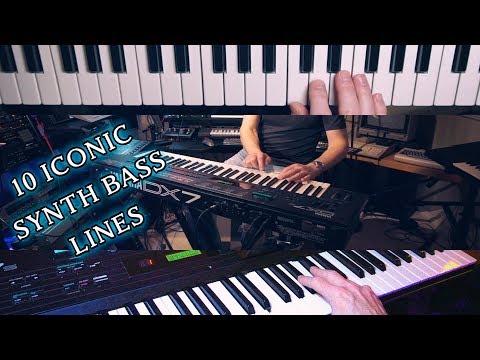 10 ICONIC Synth Bass Lines