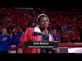 Uche SLAYS National Anthem @ Rockets vs Warriors Playoff Game