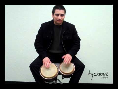 Tycoon Master Hand-Crafted Pinstripe Series Bongos