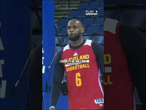 When LeBron Squashed His Beef With Guillermo 🤣 #shorts #nba