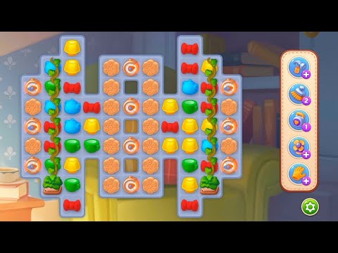 homescapes level 8642 under 20 second