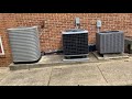 2013 Ruud Value 2013 Heil Performance And 2018 Nordyne Heat Pumps 2 Running In Cooling Mode